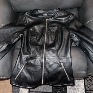 Zara Brand Leather Jacket